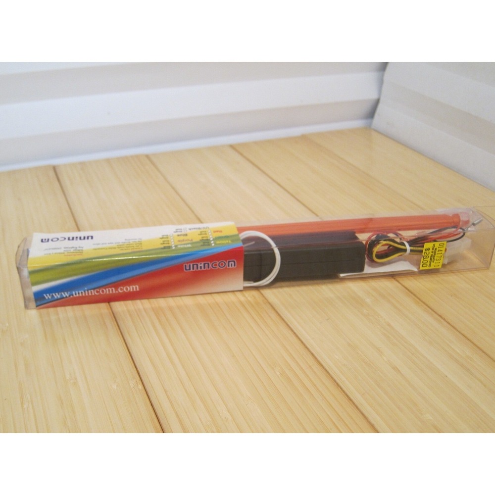 Vintage Unicom‎ Cold Cathode Fluorescent Lamp Light Computer Case - Red